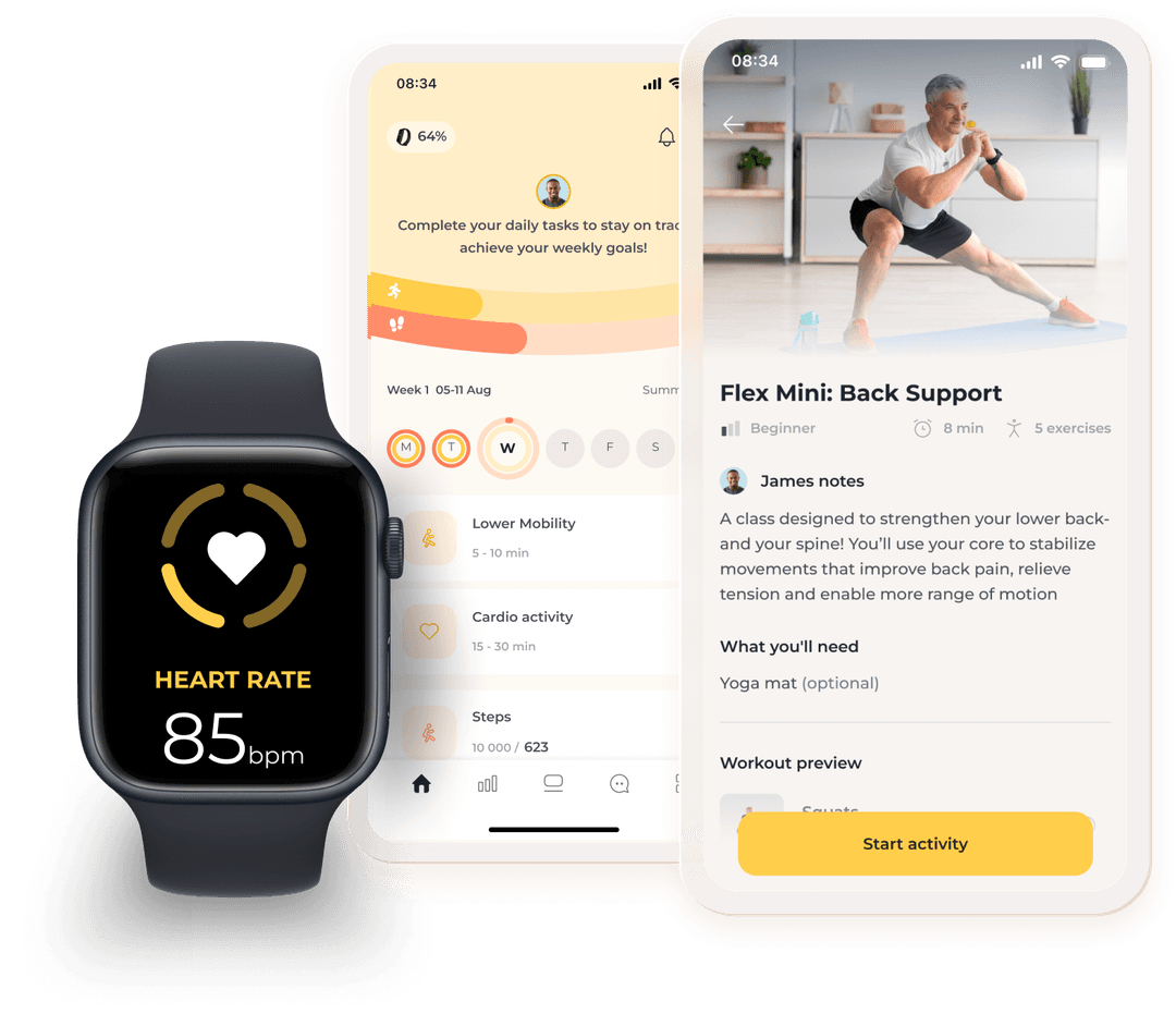 Low Pain and Injury Avoidance Move Sword Health