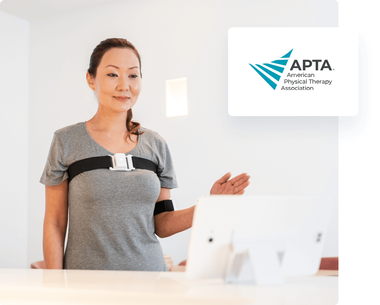 Partners with the American Physical Therapy Association (APTA)